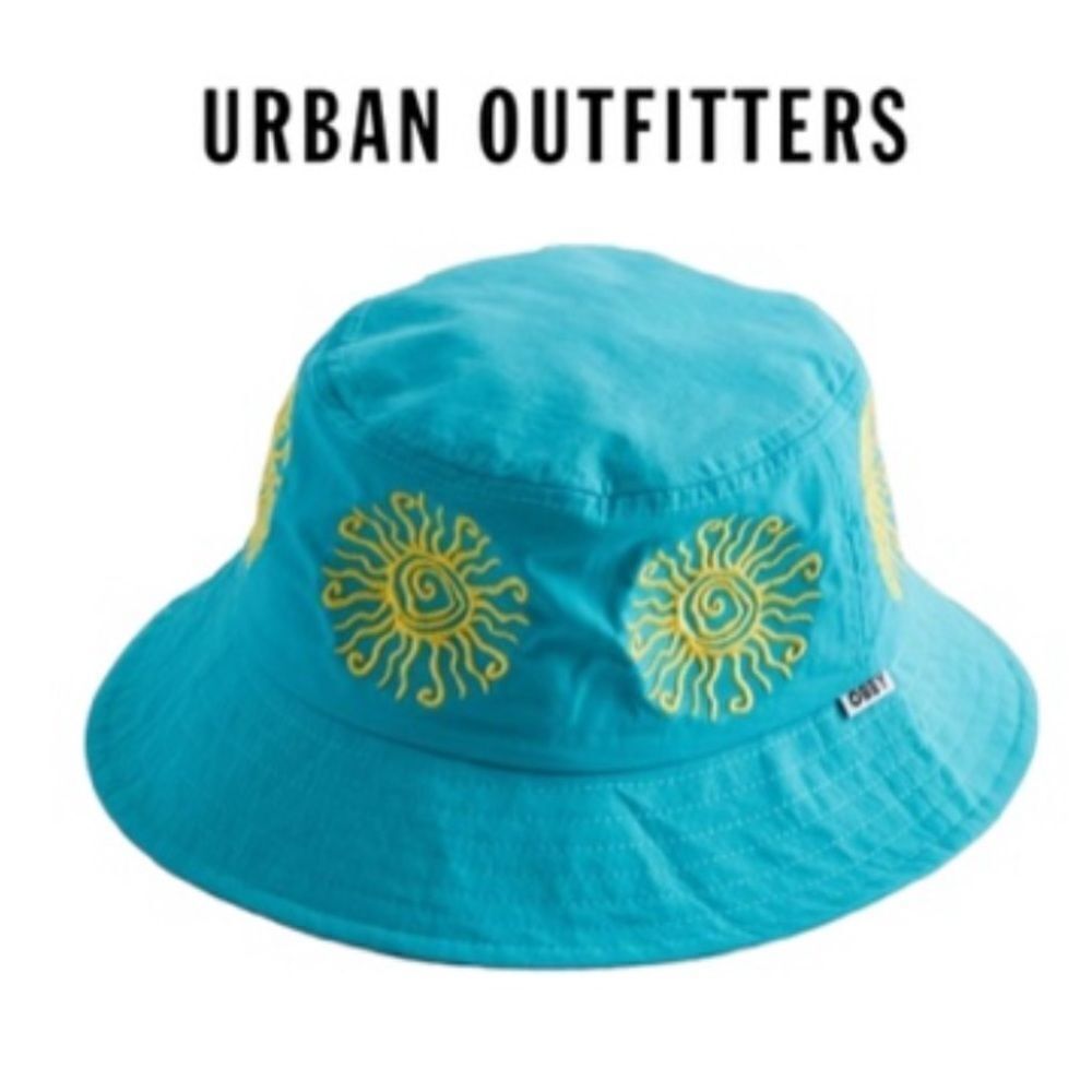 NEW Obey Urban Outfitters UO Turquoise Gravel Bucket Cap Hat